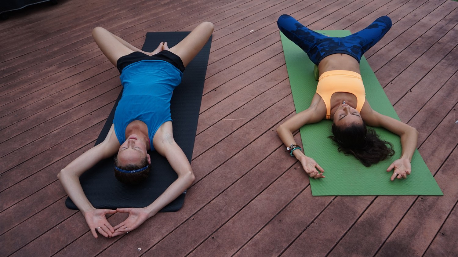 TwentyFour Seven Yoga Mats — Yoga for 2: Seven Yoga postures beginner  level, to do with your partner